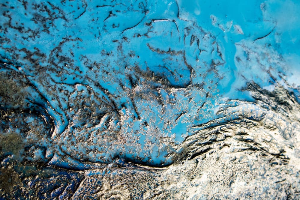 Sea and sky - Sky Blue Secrets by Petra Meikle de Vlas — canvas wall art