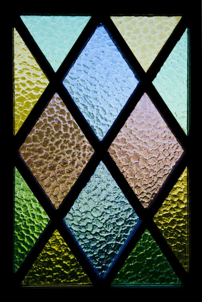 Geometric Stained Glass by Tim Mossholder — canvas wall art