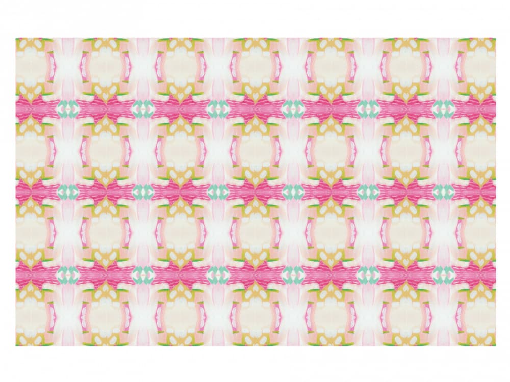 Dreamy Pink Floral Pattern by Breanna Megan Studio — canvas wall art
