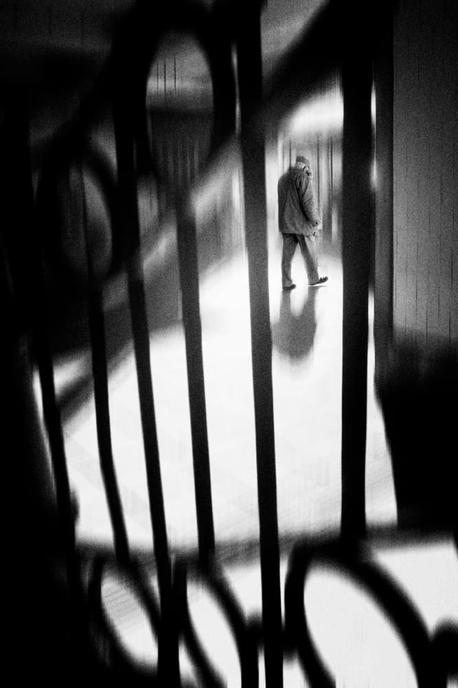 Solitary Man Hallway by Rui Correia — canvas wall art