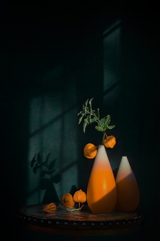 Autumnal Lantern Glow by Lydia Jacobs — canvas wall art