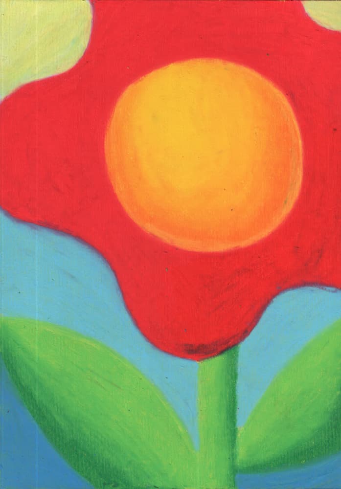 Vibrant Red Bloom by Kulik — canvas wall art