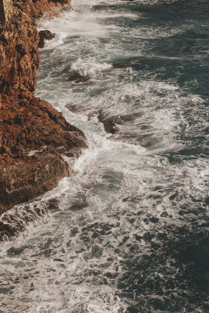 Crashing Ocean Waves by engin akyurt — canvas wall art