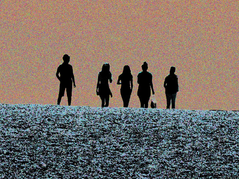 Silhouettes On The Horizon by Petr Strnad — canvas wall art