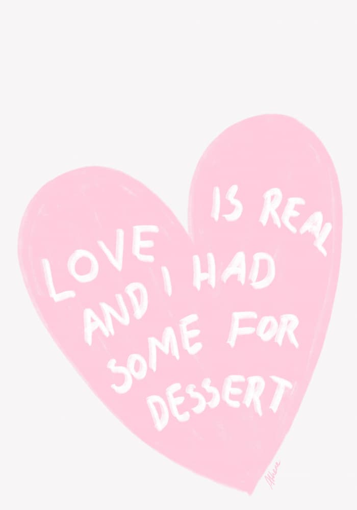 Love is Real by Athene Fritsch — canvas wall art