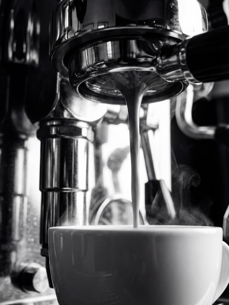 Fresh Espresso Pour by Andreas Magnusson — canvas wall art