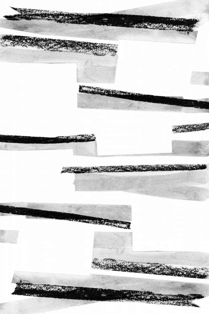 Graphic Line Collage by cartissi — canvas wall art