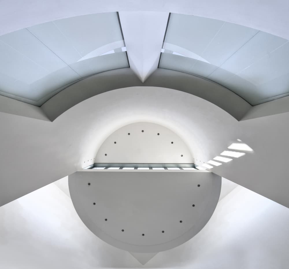 Modern Architectural Curves by Marianne Wogeck — canvas wall art