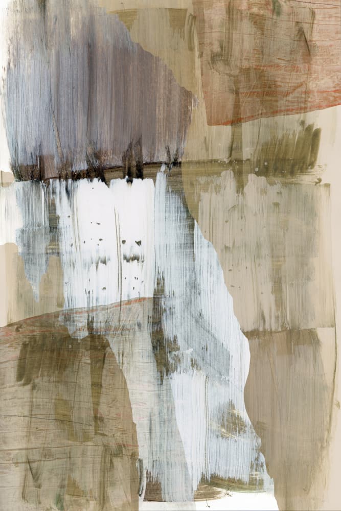 Muted Earth Layers by cartissi — canvas wall art