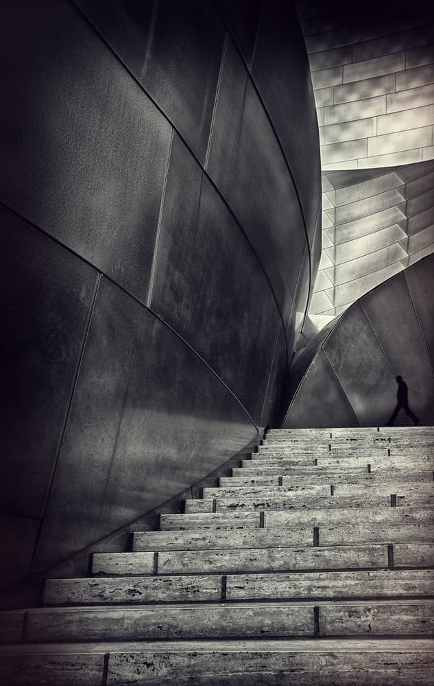 Ascending Urban Architecture by Roxana Labagnara — canvas wall art
