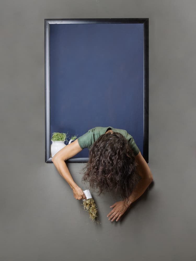 Life Beyond the Frame by Michael Allmaier — canvas wall art