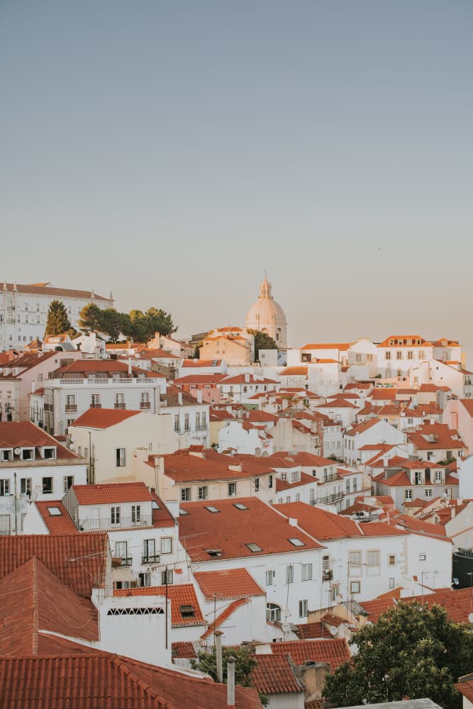 Historic European Rooftops by Claudia Casal — canvas wall art