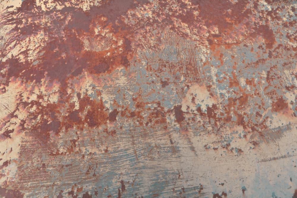 Weathered Metal Layers by Jemma Morris — canvas wall art