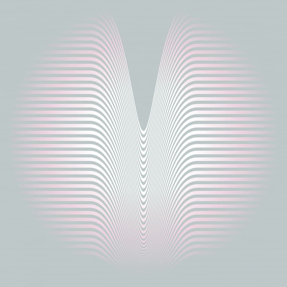 Subtle Wavy Illusion by Angelo Cerantola — canvas wall art