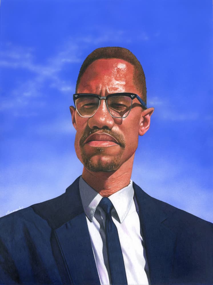Man In Dark Suit by Manasseh Johnson Sr. — canvas wall art
