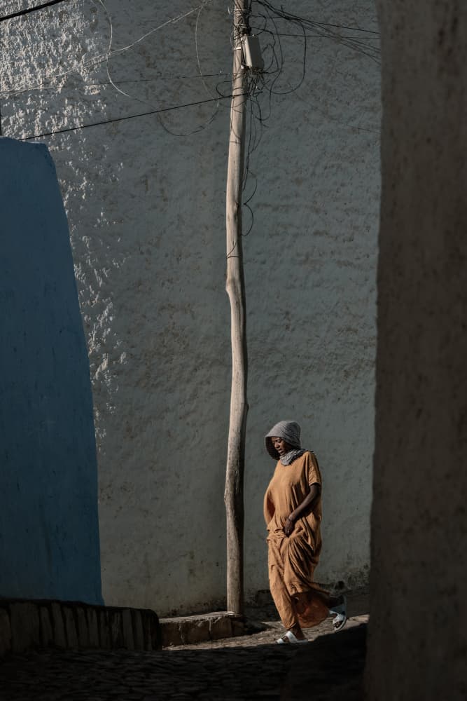 Quiet Alleyway Walk by Trevor Cole — canvas wall art