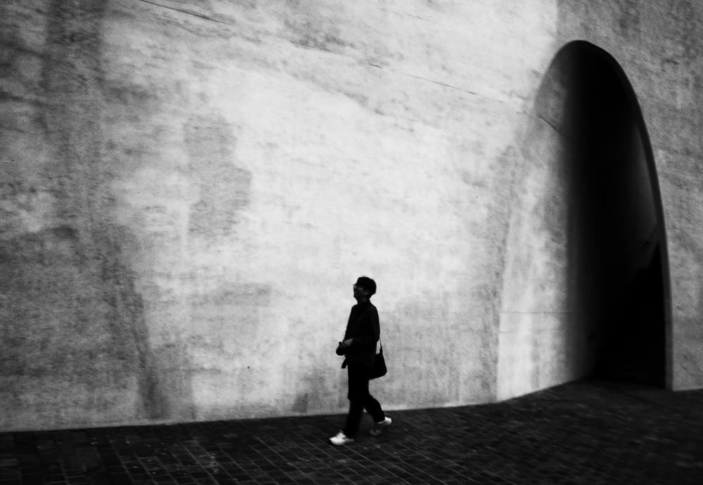 Urban Solitude Arch by Mi Young Choi — canvas wall art