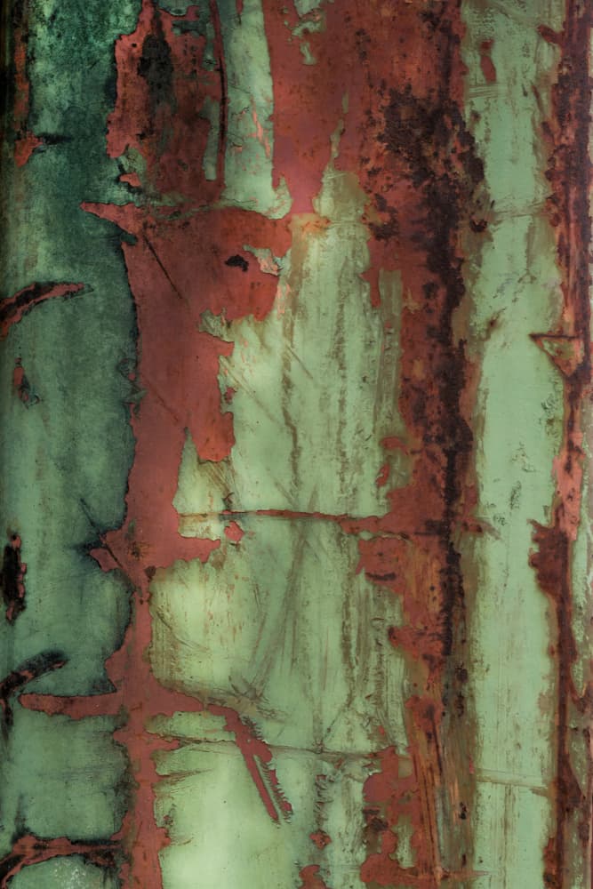 Rusty Green Texture by Studio Meikle — canvas wall art