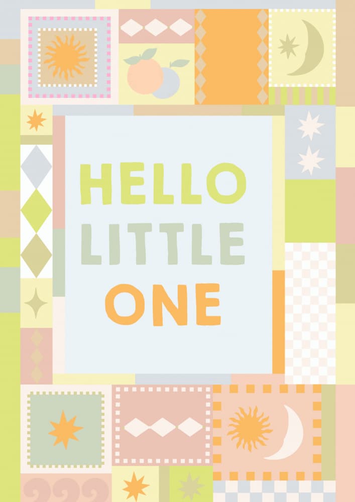 Hello Little One by Aislinn Simmonds — canvas wall art
