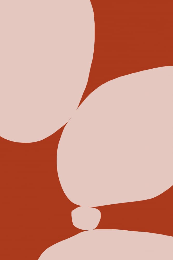 Abstract Balanced Forms by Treechild — canvas wall art