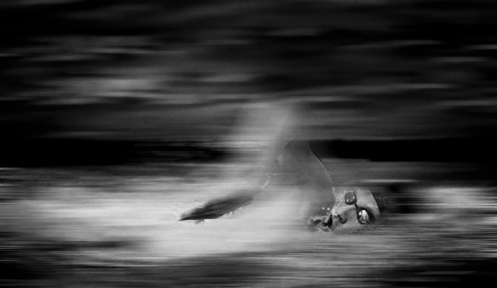 Swimmer In Motion by Greetje van Son — canvas wall art