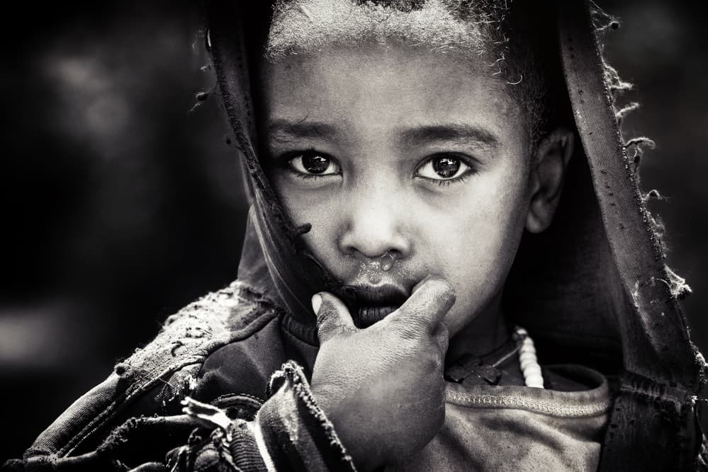 Innocent Gaze by Piet Flour — canvas wall art