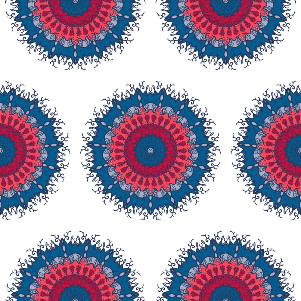 Vibrant Mandala Patterns by Marika Barsrsind β canvas wall art