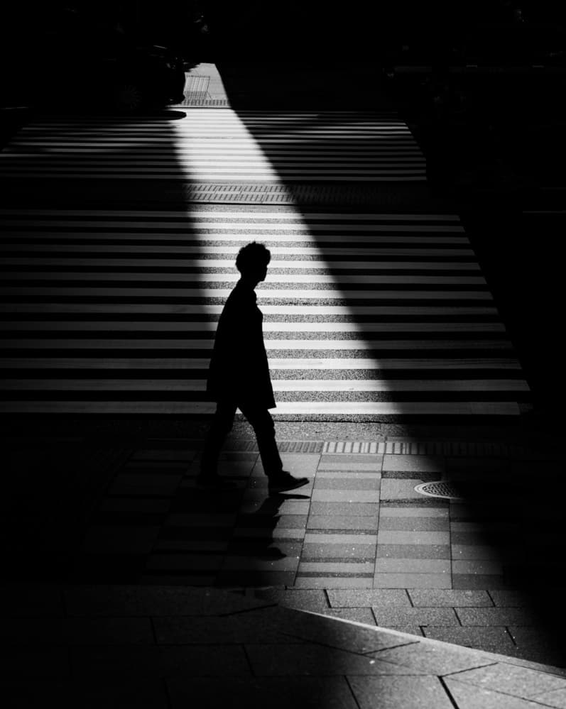 Urban Light and Shadow by Yasuhiro Takachi — canvas wall art