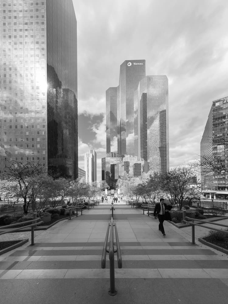 Modern City Reflections by Filipe P Neto — canvas wall art