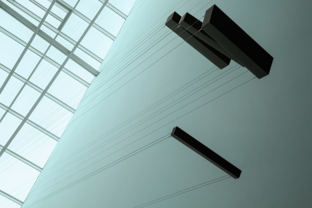 Modern Architectural Geometry by Gilbert Claes — canvas wall art