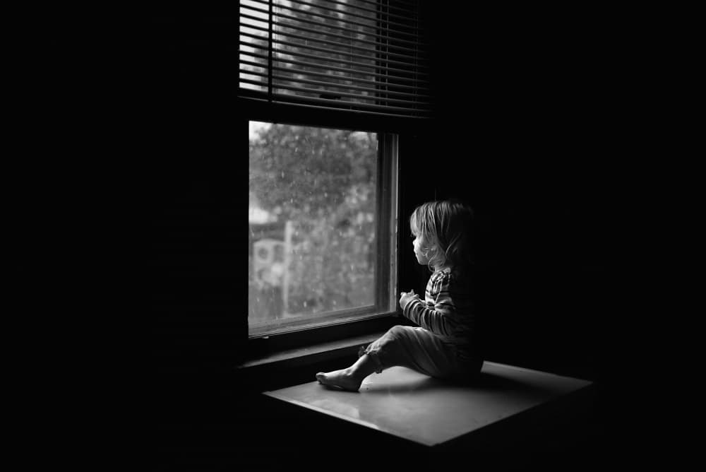 Quiet Window Gaze by Kapuschinsky — canvas wall art
