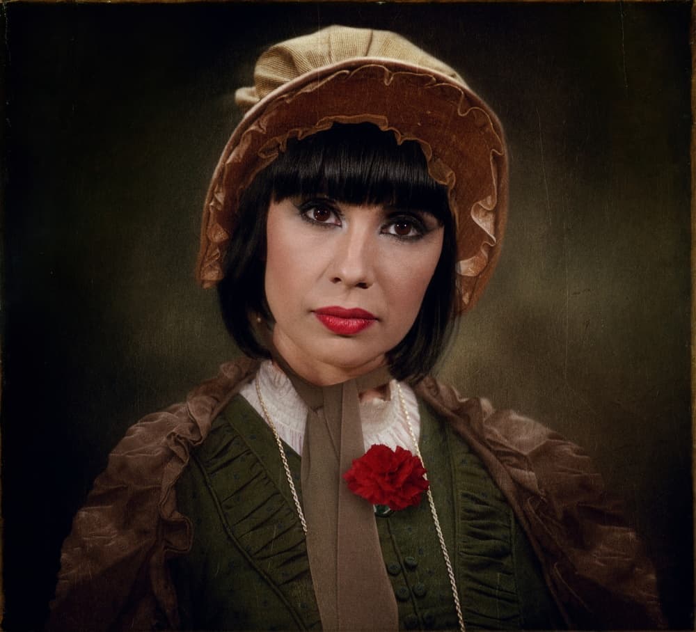Pensive Vintage Portrait by Svetlana Melik-Nubarova — canvas wall art