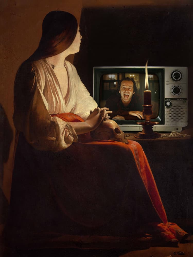Magdalene and Jack by Dikhotomy — canvas wall art