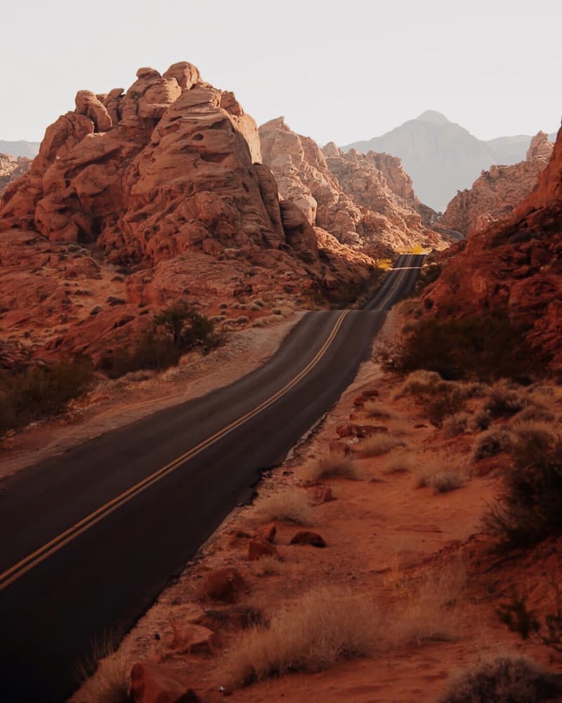 Red Rock Road Trip by Del Mundo Imagery — canvas wall art