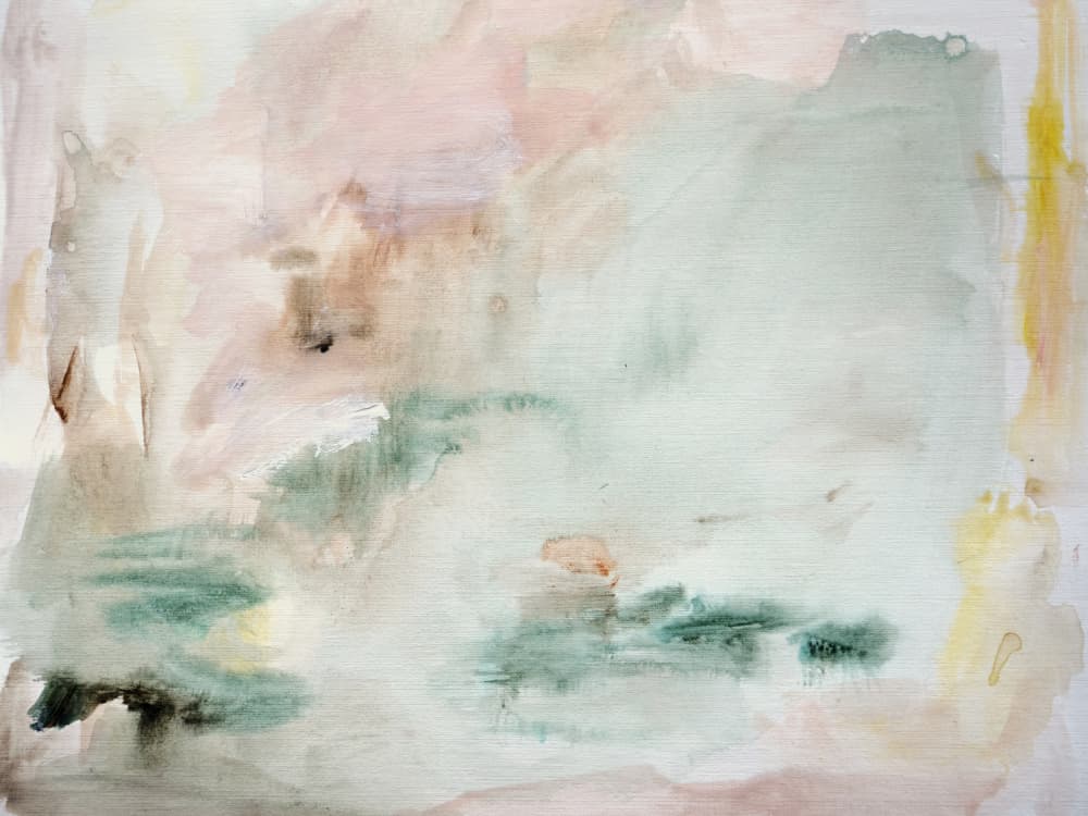 Soft Pastel Dreamscape by Gemma Bardot — canvas wall art
