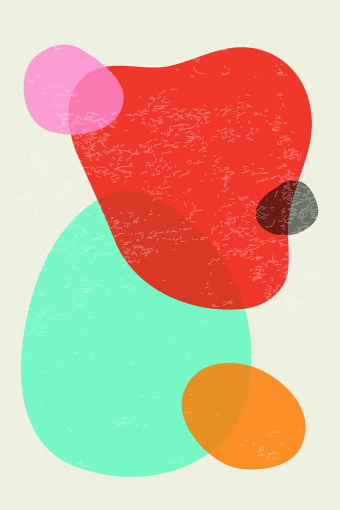 Mid Century Color Play by jay stanley — canvas wall art