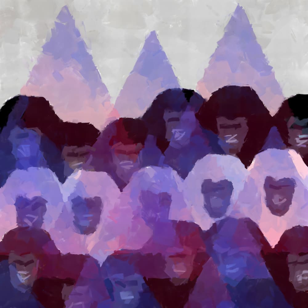 Gorilla Gang by Uma Gokhale — canvas wall art