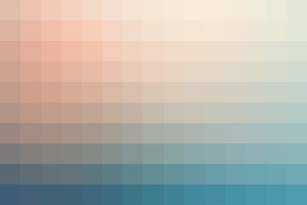 Lumen, Turquoise and Pink Glow by amini54 — canvas wall art