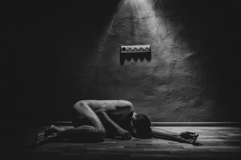Man in Solitude by Pali Gerec — canvas wall art
