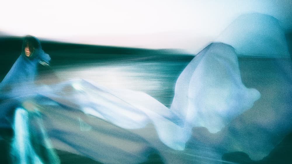 Flowing Blue Dream by Charlaine Gerber — canvas wall art