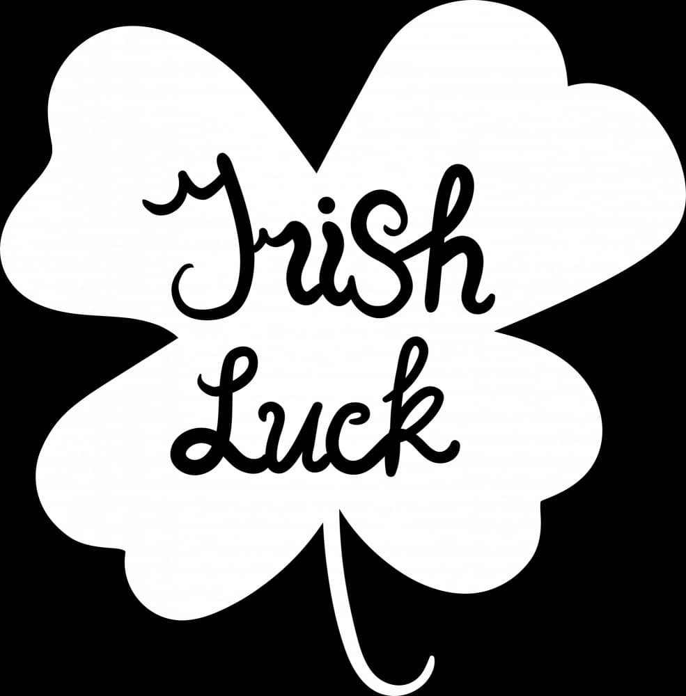 Irish Luck Shamrock by Marika Barsrsind β canvas wall art