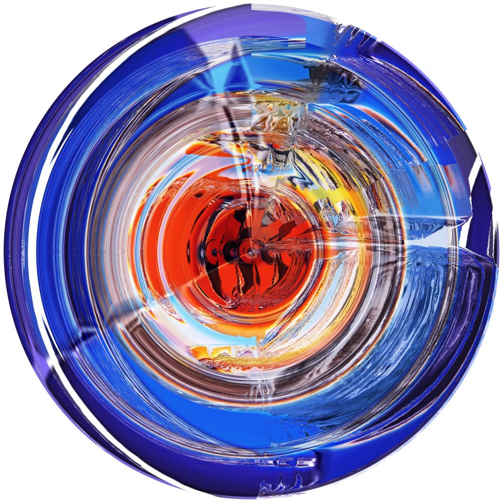 Dynamic Color Vortex by PASLIER Morgan — canvas wall art