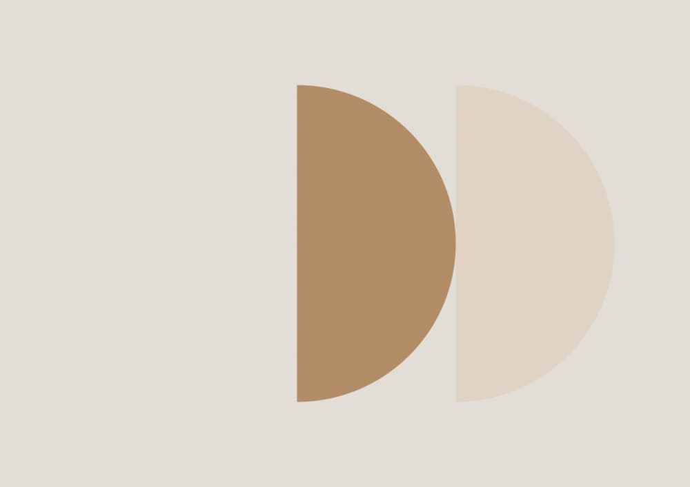 Earthy Abstract Curves by Nilesh Kulkarni — canvas wall art