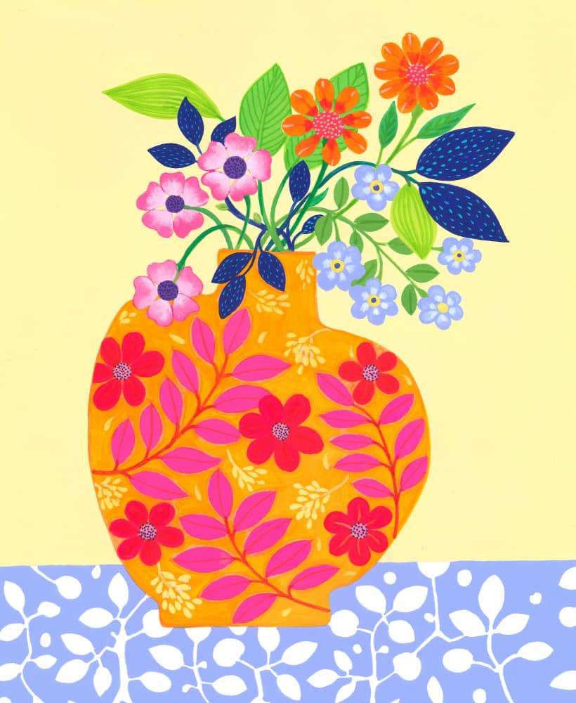 The Modern Vase by Isabelle Brent — canvas wall art