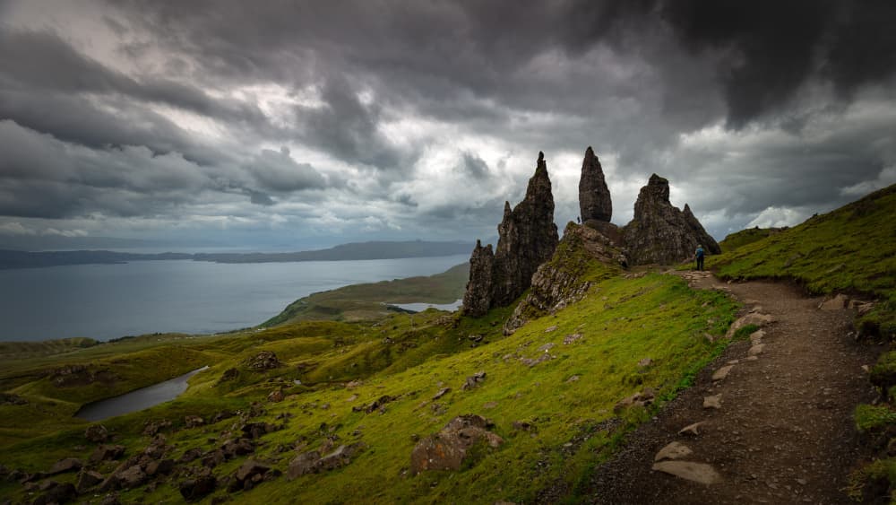 Rugged Mountain Spires by Gonçalo Capitão — canvas wall art